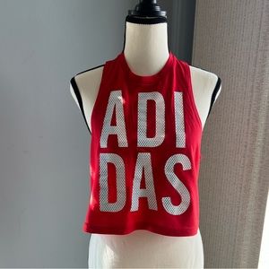 Women’s Cropped Adidas Tank Top